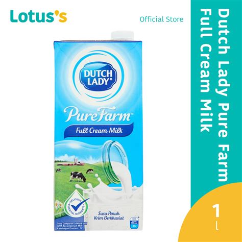 Dutch Lady UHT Full Cream 1L Lazada