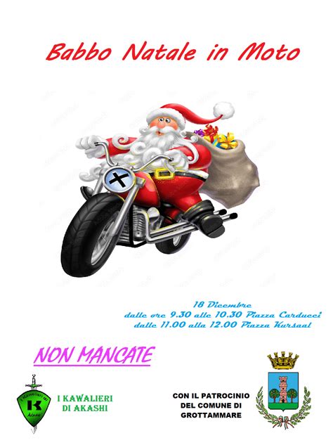 Babbo Natale In Moto Citt Di Grottammare