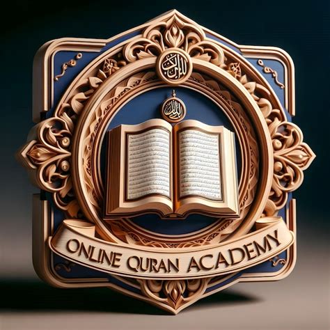 Quran Academy Logo Premium Ai Generated Image