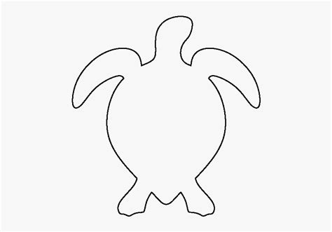 Turtle Template Cut Out