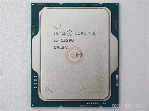 Intel Core I5 12500 Specs TechPowerUp CPU Database