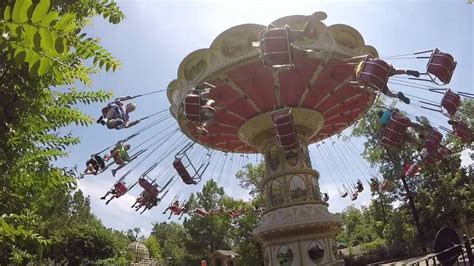 Swings Ride At Silver Dollar City 2016 Youtube