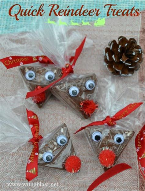 Quick Reindeer Treats | With A Blast