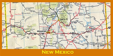 I 40 New Mexico Map Table Rock Lake Map