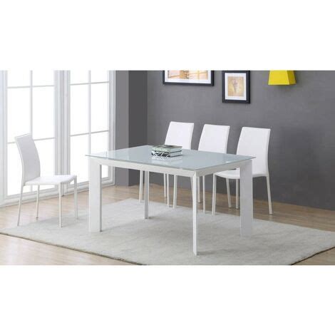 Acheter en ligne MEUBLETMOI Table Extensible 140 à 200 Cm Rectangulaire