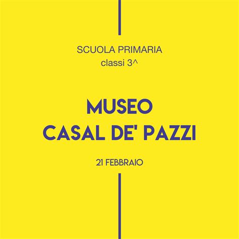 3 Primaria Museo Casal De Pazzi