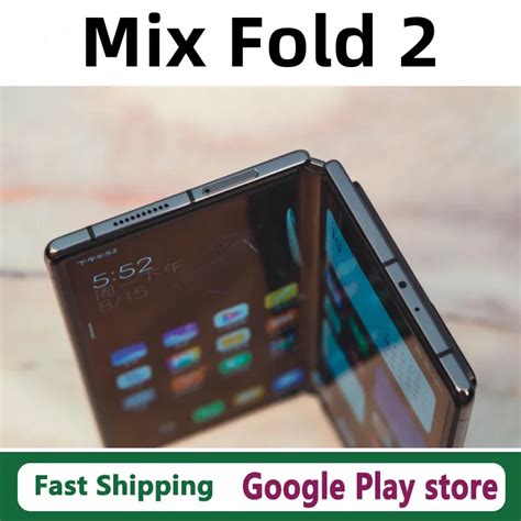 New Xiaomi Mix Fold 2 Celulares 802 Oled 120hz Folded Screen 67w Charge 500mp Camera