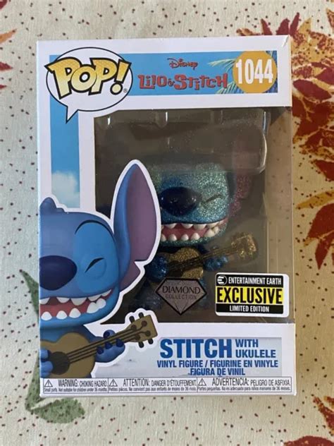 FUNKO POP LILO Stitch Stitch With Ukulele 1044 Diamond Edition EE