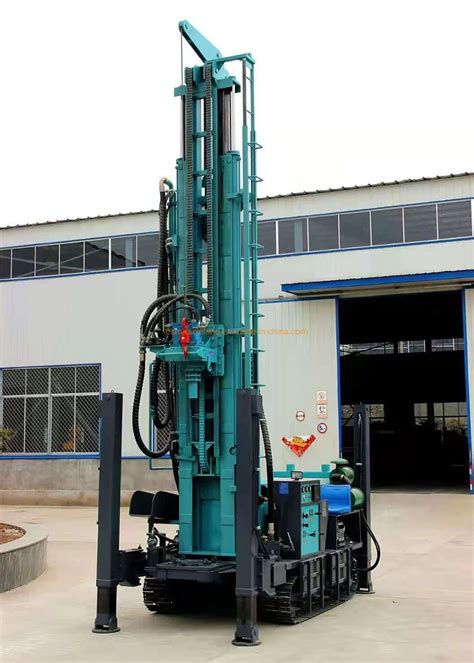 Fy 350 Crawler Full Hydraulic Top Drive Dth Geothermal Borehole Water