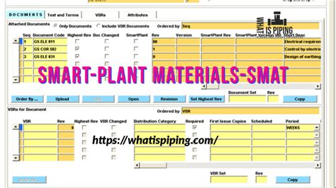 Introduction To Smart Plant Materials SMAT What Is Piping