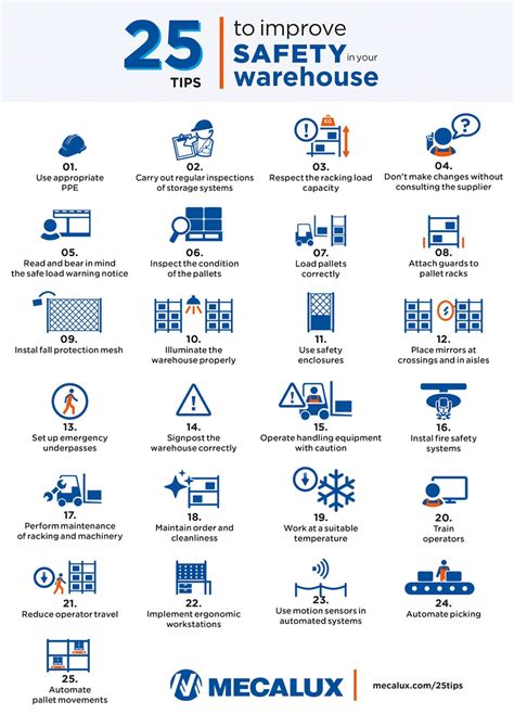 25 Warehouse Safety Tips