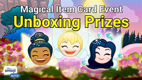 Magical Item Card Event Prize 032023 Disney Emoji Blitz Youtube