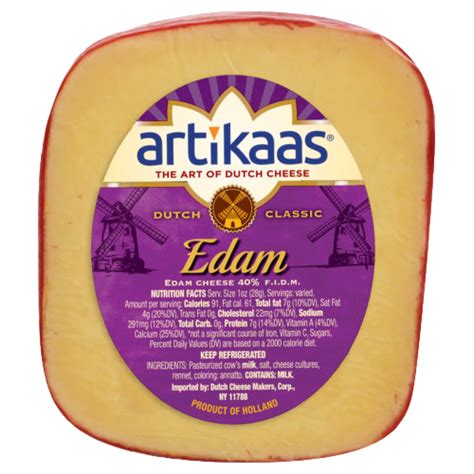 Artikaas Edam Mild Loaf Peters Dutch Cheese