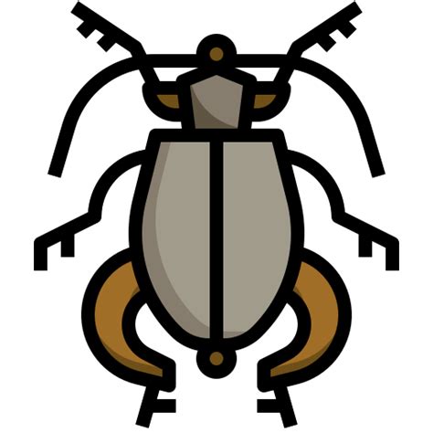 Bug Surang Lineal Color Icon