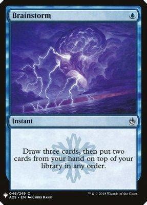 Brainstorm Mystery Booster The List Card Kingdom