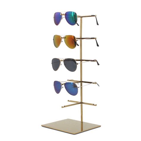 Wholesale Gold Eyewear Display Rack