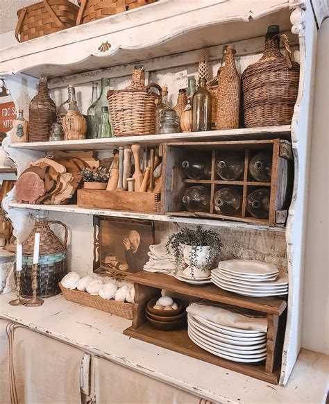 Farmhouse Style Decorating Farmhouse Kitchen Decor Kitchen Hutch