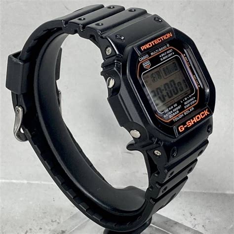 Casio G Shock Gw M5610r 1jf Tough Solar Black Used Tasted Working From