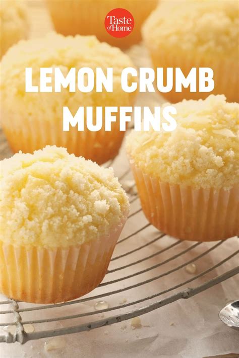 Lemon Crumb Muffins Yemek Tarifi