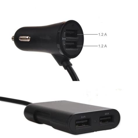 Extendable 4 Port Car Charger In Ad137 Iends Technology