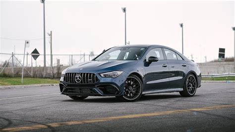 2021 Mercedes Amg Cla 45 Coupe Review Youtube