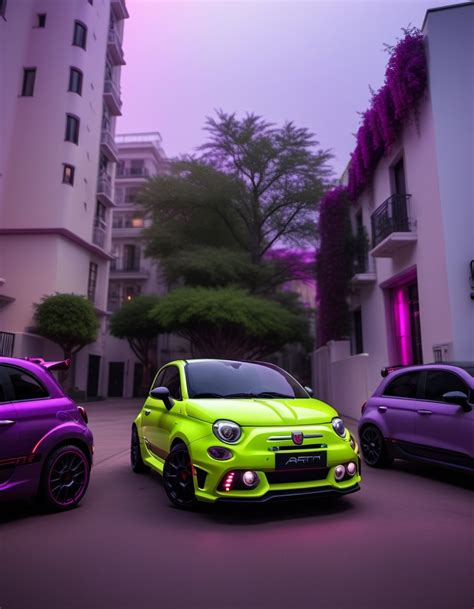 Fiat Abarth Details Stable Diffusion Online