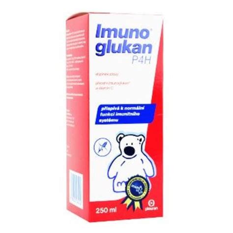 Imunoglukan Sirup P4H Sirup 250 Ml PETHOME Cz