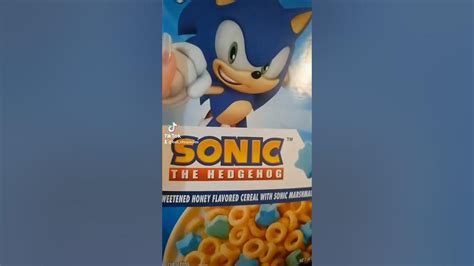 Sonic The Hedgehog Cereal Lets Try It Out Shorts Youtube