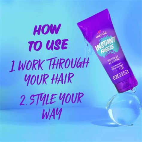 Aussie Instant Freeze Hair Sculpting Gel 7 Fl Oz King Soopers