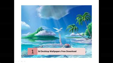 3D Screensavers Desktop Wallpapers Free Download - YouTube