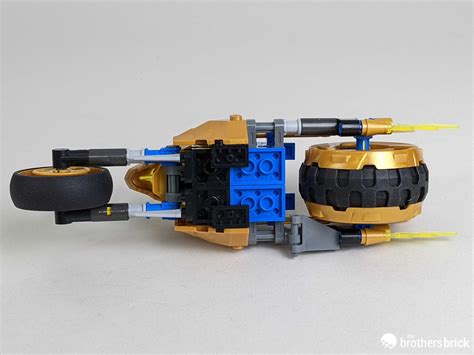 Lego Ninjago Jay S Golden Dragon Motorcycle Putting The Dragon