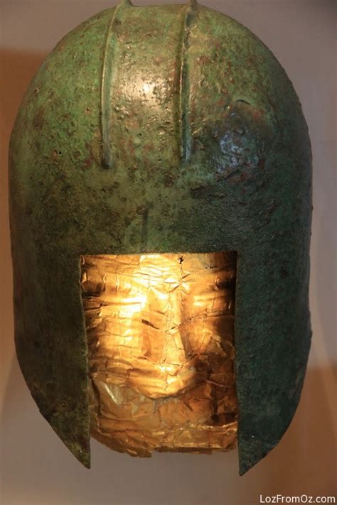 burial helmet  mask