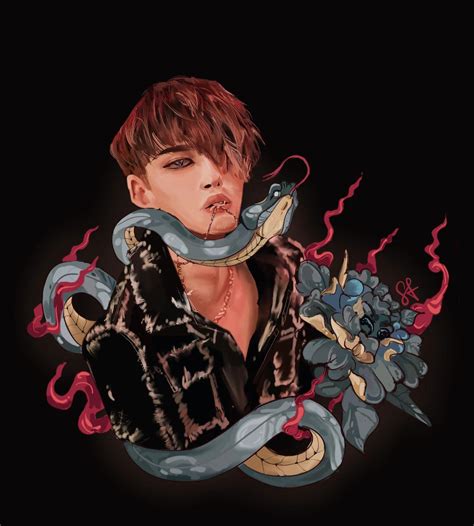 Seonghwa Fan Art 33 R Ateez