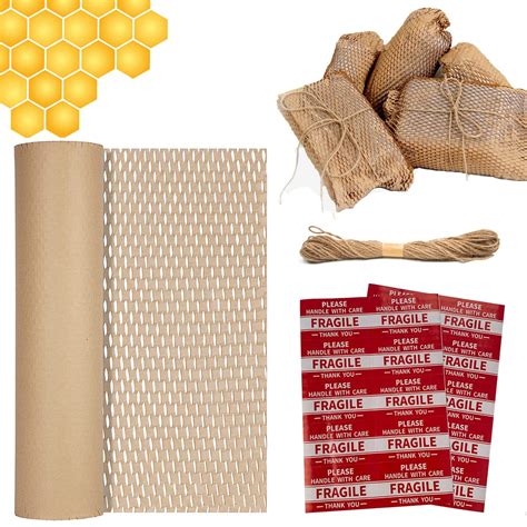 Honeycomb Packaging Paper 16 X168 Honeycomb Cushioning Wrap Roll For