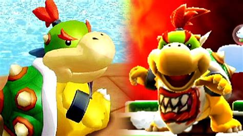 Super Mario Evolution Of Bowser Jr 2002 2017 Switch To Gcn Youtube