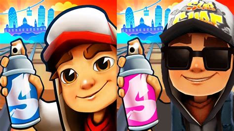 Subway Surfers Barcelona Jake Vs Subway Surfers Barcelona