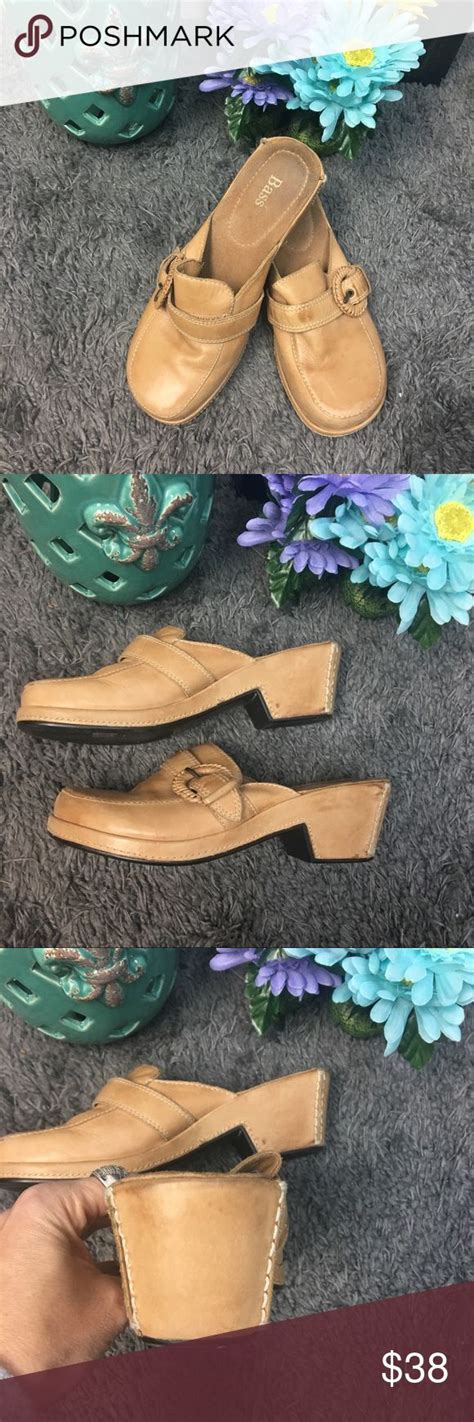Bass Nude Clog Sz 7 Clogs Neutral Shoes Bass Shoes
