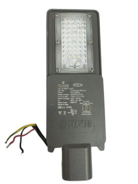 Pure White Isi W Polycab Led Street Light For Outdoor V At Rs