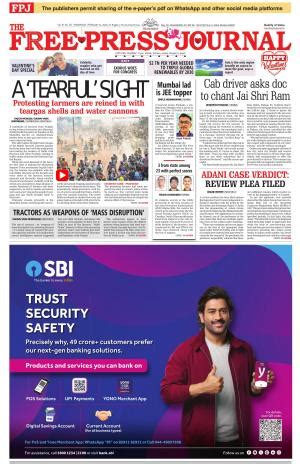 Free Press Journal Mumbai Edition Wed Feb