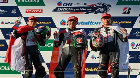 Membanggakan Pembalap Astra Honda Pastikan Juara Thailand Talent Cup 2023