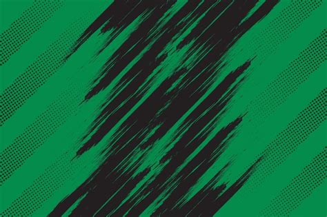 Premium Vector Black And Green Abstract Grunge Texture With Halftone