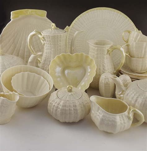 Irish Belleek Tridacna Porcelain China Ebth