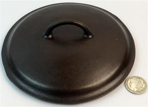 Lot Antique C Griswold Erie No Cast Iron Dutch Oven Cover