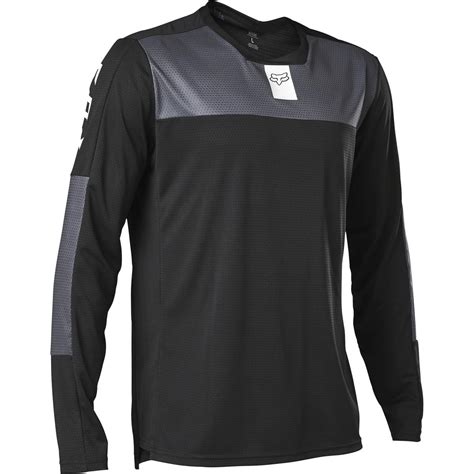 Fox Mtb Jersey Langarm Defend Foxhead Schwarz Maciag Offroad