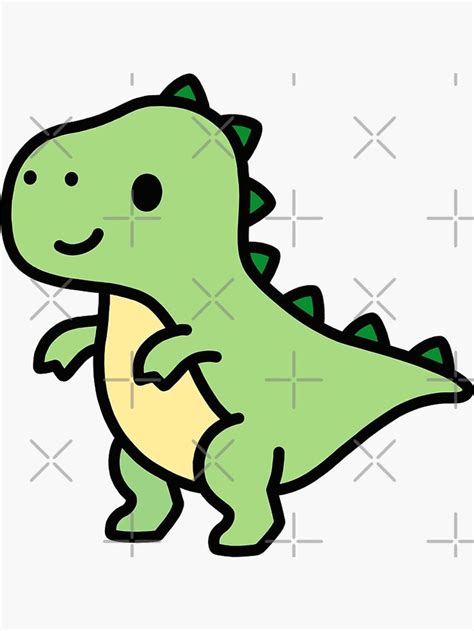 Cute Cartoon T Rex