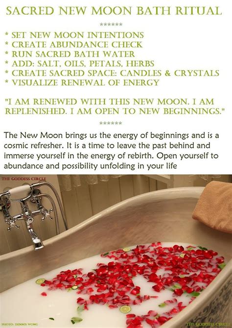 Pin By Luna Noel Seawolf On Pagan Bath Rituals New Moon Rituals New