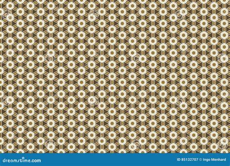 Brown Gift Wrapping Paper with Ornaments Seamless Stock Illustration ...