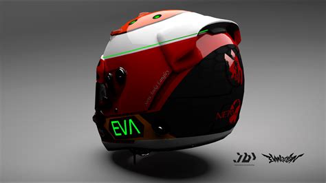 Evangelion Eva Themed Career Helmet Overtake Gg Formerly