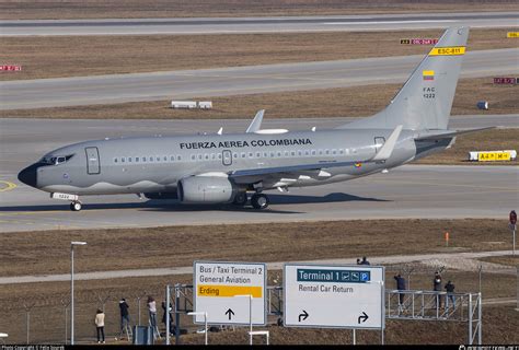 Fac Fuerza Aerea Colombiana Colombian Air Force Boeing Wl