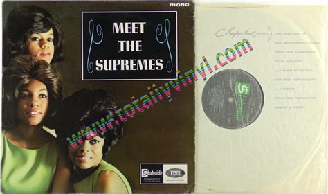 Totally Vinyl Records Supremes The Meet The Supremes Lp